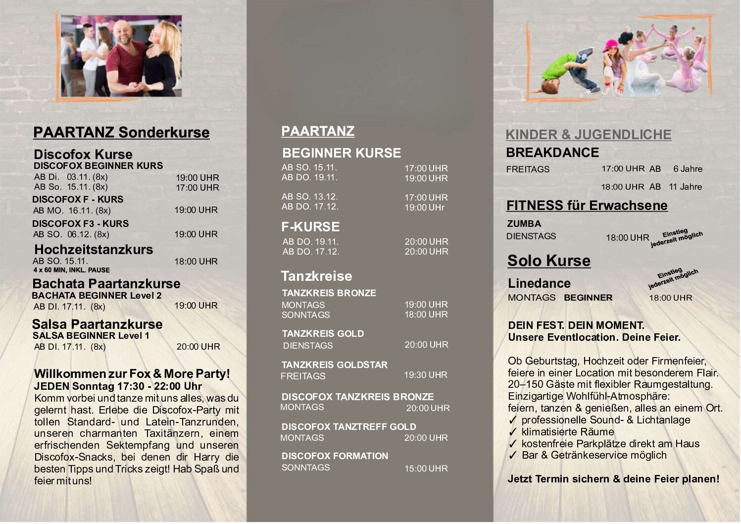 Aktuellen Kursflyer downloaden