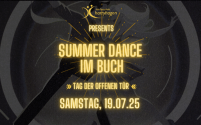 🌞 TAG DER OFFENEN TÜR – SUMMER DANCE IM BUCH in der ADTV Tanzschule Harry Hagen! 🕺💃