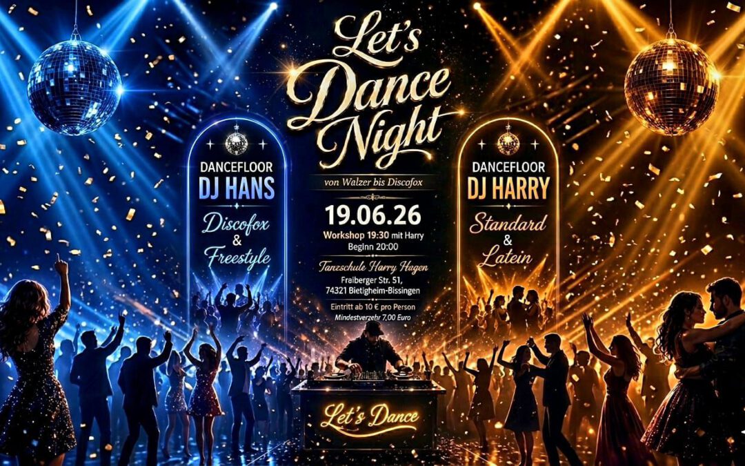 Let`s Dance Night – Tanzparty